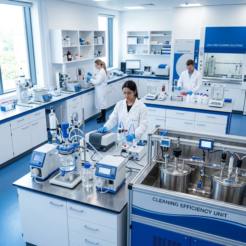 Modern Endüstriyel Temizlikte Yeni Nesil Kimyasal Çözümler