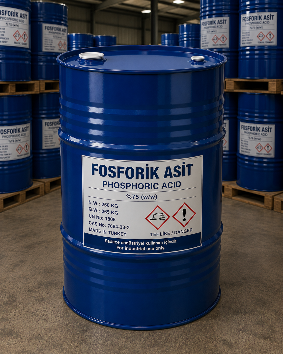 Fosforik Asit (H₃PO₄)